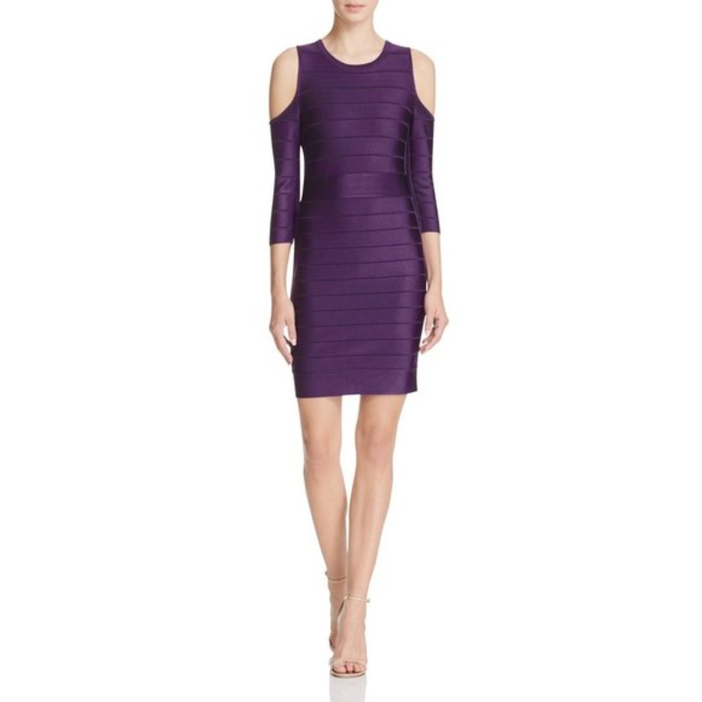 NWT French Connection Knit Cold Shoulder Dress